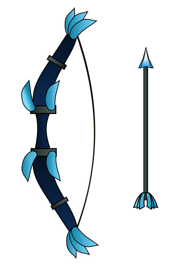 Ice Bow and Arrow | OpenGameArt.org